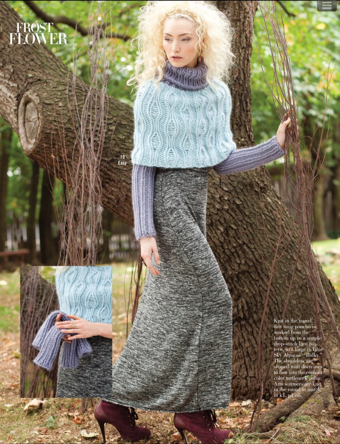 Snug poncho by Cathy  Carrons