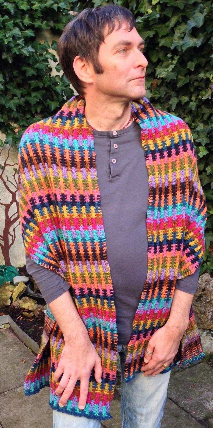 Soumak Scarf Wrap by knittingkonrad Soumak Scarf Wrap by knittingkonrad