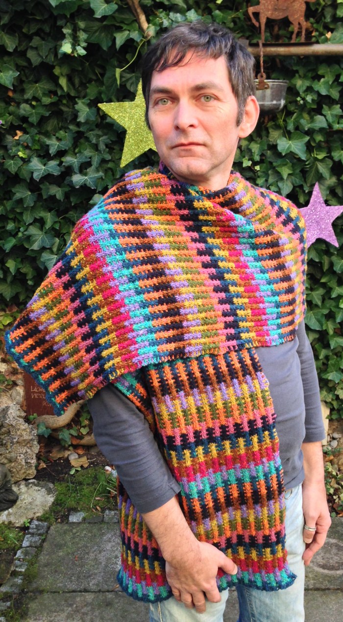 Soumak Scarf Wrap by knittingkonrad Soumak Scarf Wrap by knittingkonrad