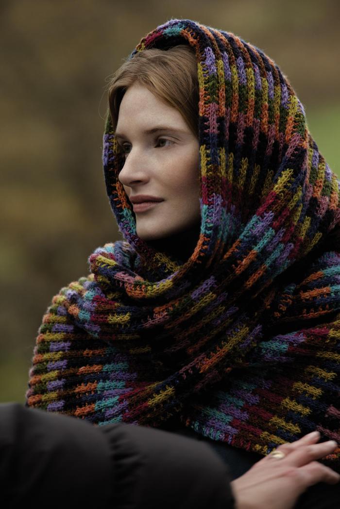 Soumak Scarf Wrap by Lisa Richardson Soumak Scarf Wrap by Lisa Richardson