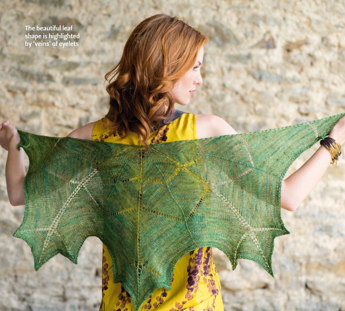 Maria Magnusson - Maple Leaf Shawl