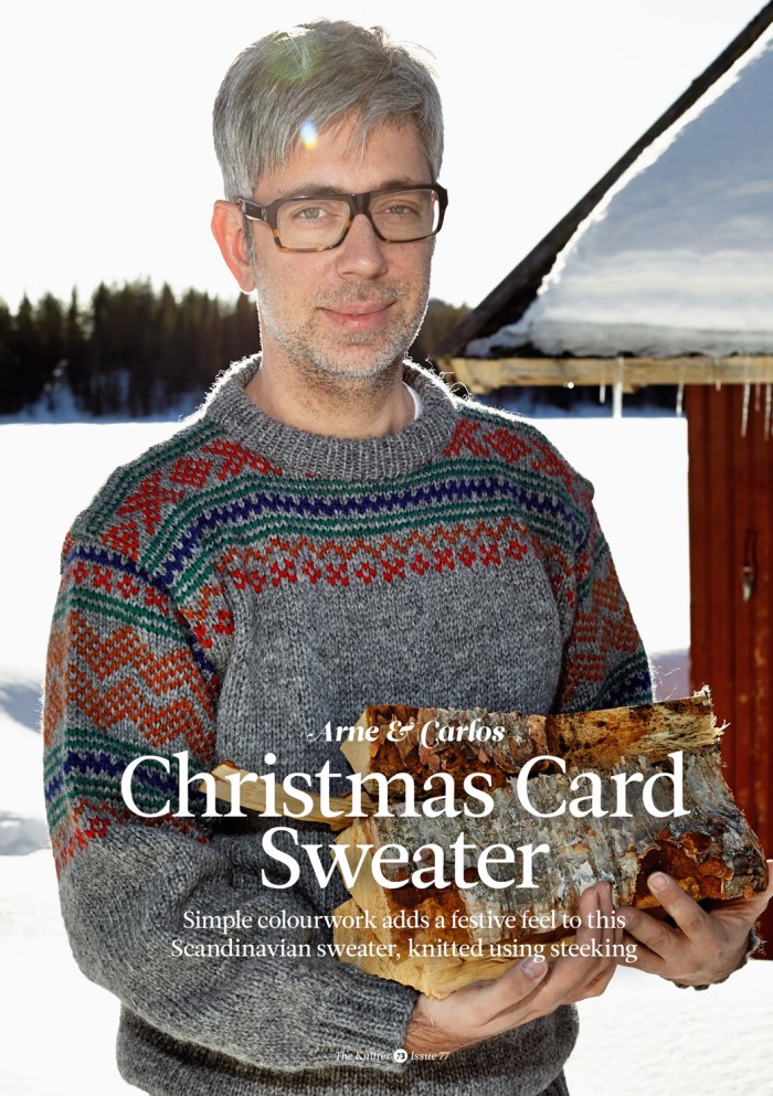 Christmas Card Sweater by Arne & Carlos
