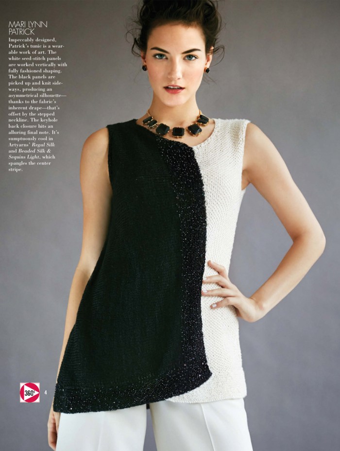 Mari Lynn Patrick - Directional Tunic Top