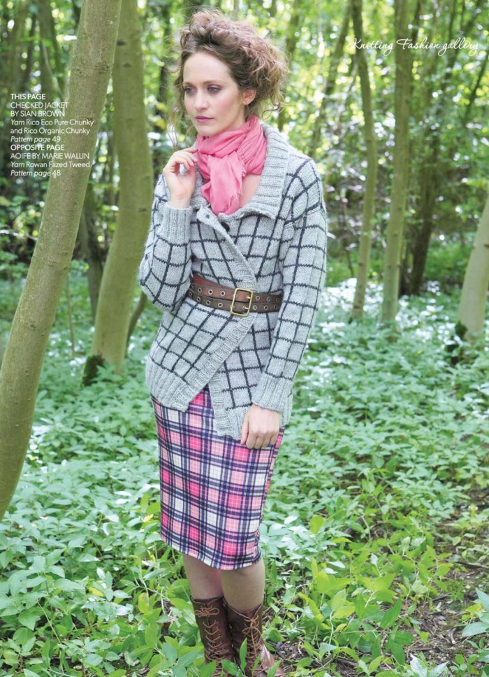 Checked Jacket by Sian Brown