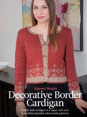 Decorative Border Cardigan by Kiyomi Burgin