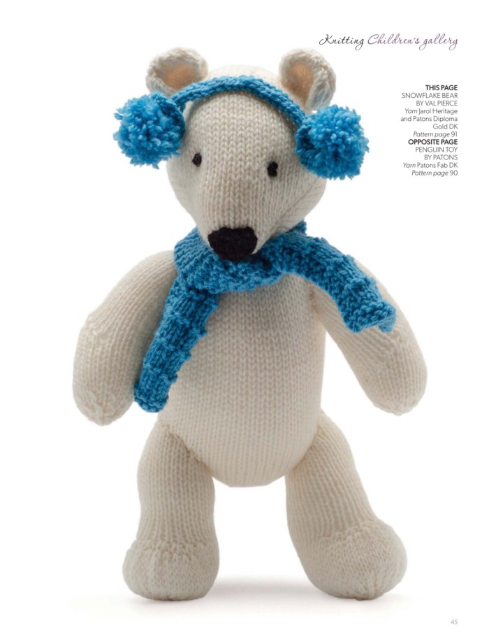 Snowflake Bear by Val Pierce