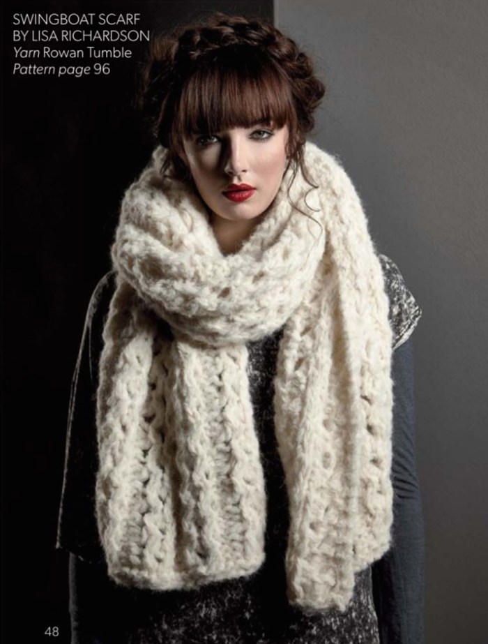 Swingboat Scarf by Lisa Richardson