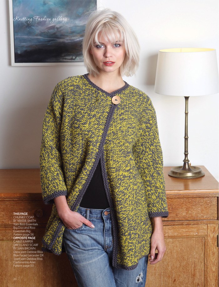 Chunky Coat by Masie Smith