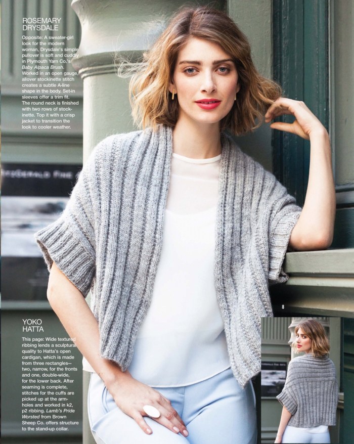 Open Cardigan by Yoko Hatta