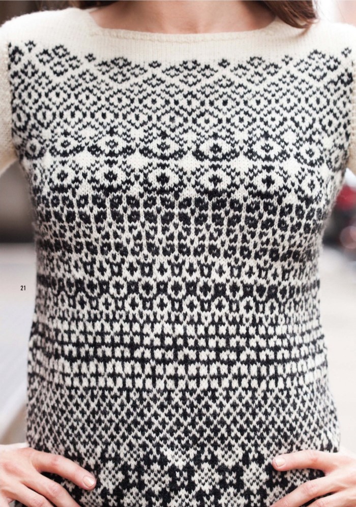 Graphic Sweater by Amy Micallef