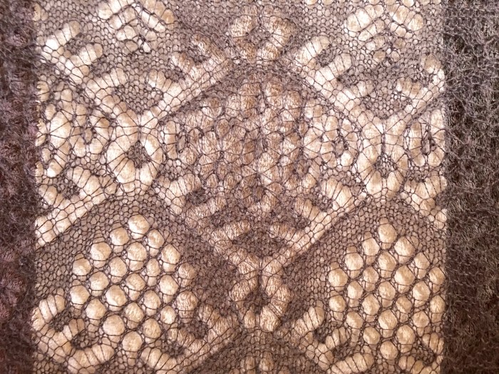 Spiderweb Lace Scarf dressing