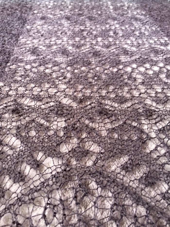 Spiderweb Lace Scarf dressing