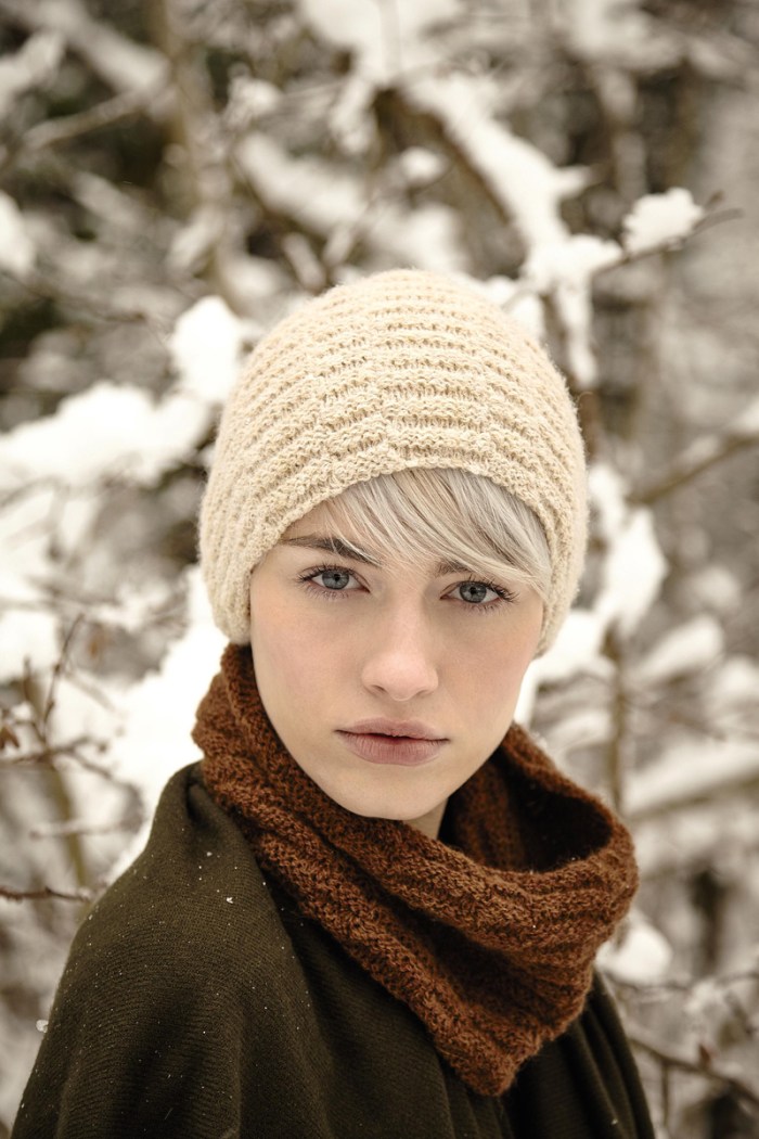 Wheatland Hat & Cowl by Sarah Hatton